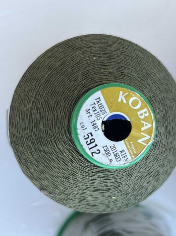X61 105 filo cucito a macchina poliestere Verde Oliva – N.5 CONI - Foto 8