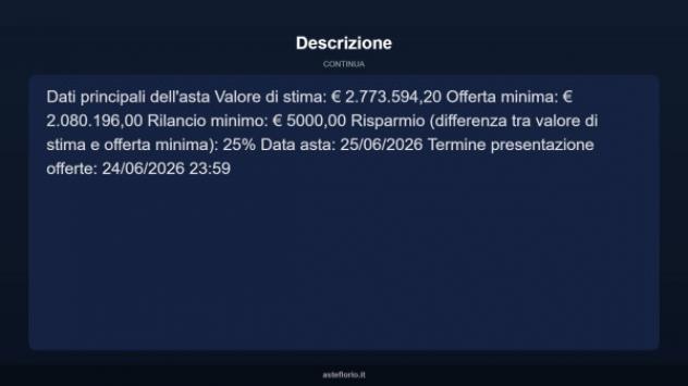 Immobile in asta di 4000 m² in vendita a Riano - Foto 7