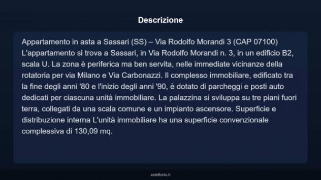 Immobile in asta di 130 m² in vendita a Sassari - Foto 4