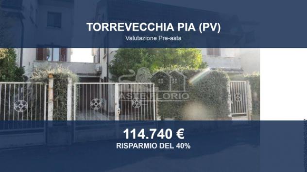 Immobile in asta di 131 m², box auto in vendita a Torrevecchia Pia