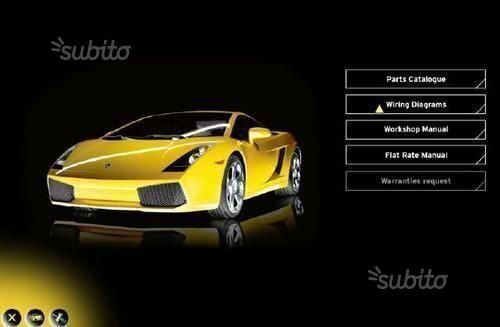 Lamborghini gallardo manuale officina riparazione su CD