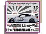 Adesivi per auto BMW-M3 - LB Performance - Liberty Walk - Toyo Tires