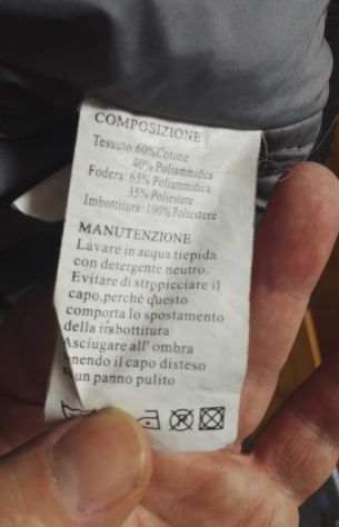 Giubbotto invernale uomo DeBlasio tg. XXL - Foto 5