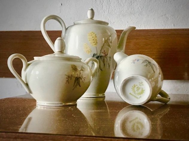 Lattiera Zuccheriera e Caffettiera Vintage 1950 - Foto 2
