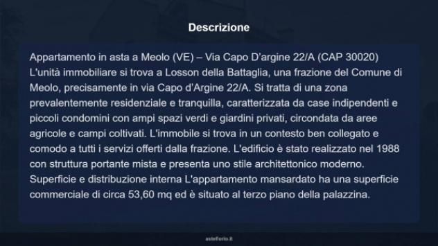 Immobile in asta di 53 m² in vendita a Meolo - Foto 17