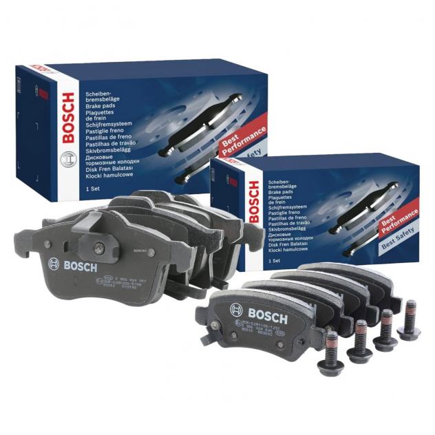 Kit Pastiglie Bosch 0986424707 + 0986424646 Opel Zafira B Astra H Meriva