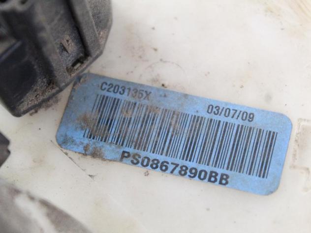 1809972 POMPA CARBURANTE E GALLEGGIANTE FORD FIESTA 1.4 G 71KW 5M 3P (2009) RICAMBIO USATO - Foto 4