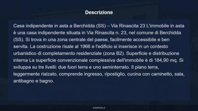 Immobile in asta di 184 m² in vendita a Berchidda - Foto 17