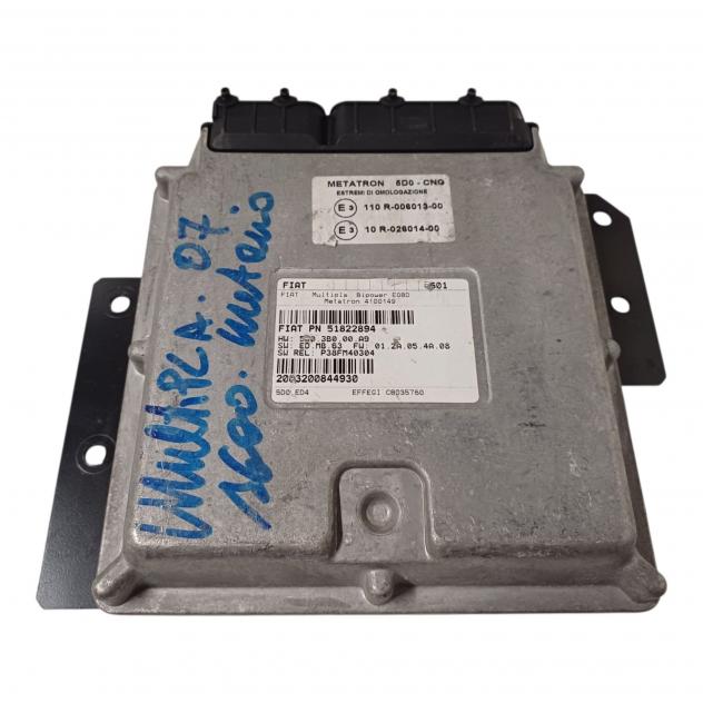 CENTRALINA METANO FIAT Multipla 2° Serie 51822894 182B6000 benzina 1596 (04)