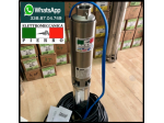 Pompa sommersa per pozzi 4"- HP1.5 V400 LT100 9BAR - EBARA - DAB - TESLA