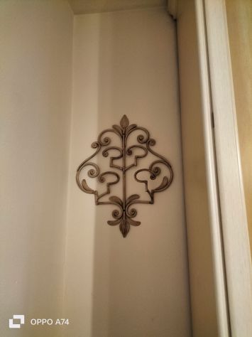 vendo appendi abito da muro in ferro battuto artigianato veneto