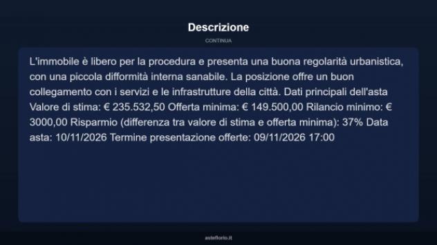 Immobile in asta di 134 m² con più di 5 locali e box auto in vendita a Salerno - Foto 14