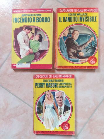 I CAPOLAVORI DEI GIALLO MONDADORI-1960/62/63/66