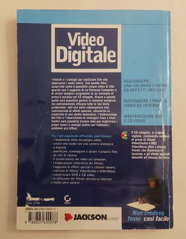 Video digitale. Con CD-ROM di Erica Sadun Ed: Jackson Libri, 2002 come nuovo - Foto 3