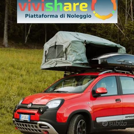 NOLEGGIO tende da tetto per auto - Foto 2
