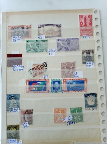 lotto 150 francobolli - Foto 6