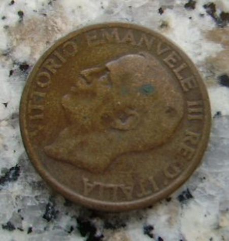 10 CENTESIMI APE DEL 1920  REGNO D'ITALIA GIRATI DI 45° - Foto 2