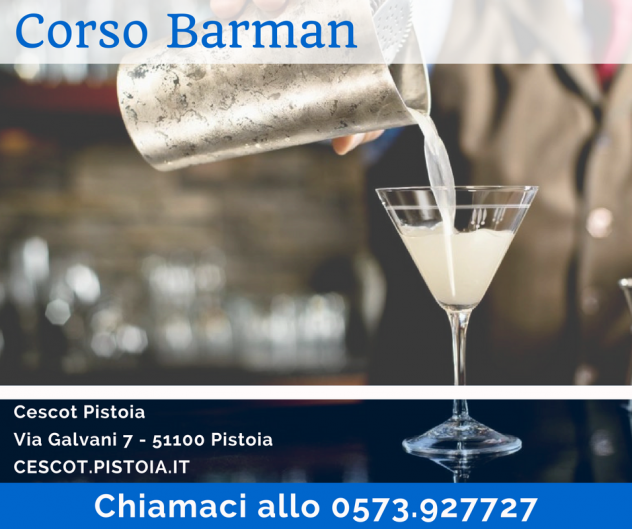 Corso di Barman /Barladies "Il bere miscelato"