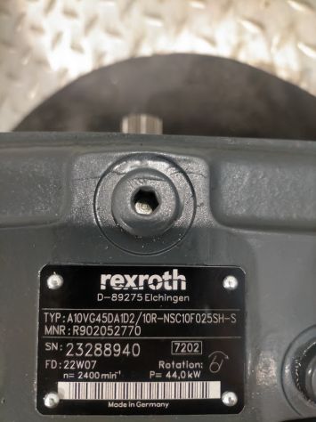 Pompa Rexroth A10VG45DA1D2/10R-NSC10F025SH-S - Foto 4