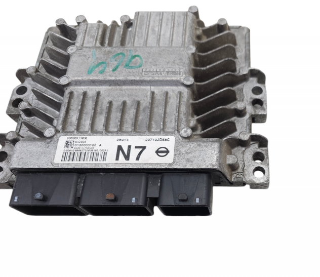 CENTRALINA MOTORE NISSAN Qashqai 1° Serie 23710-JD58C K9K Diesel 1500 (0609) - Foto 3