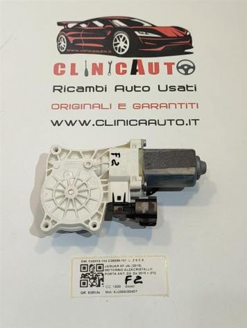 MOTORINO ALZAVETRO POSTERIORE DESTRA JAGUAR XF Serie C42013-104 C39289-101 AJ200D/204DT (15)