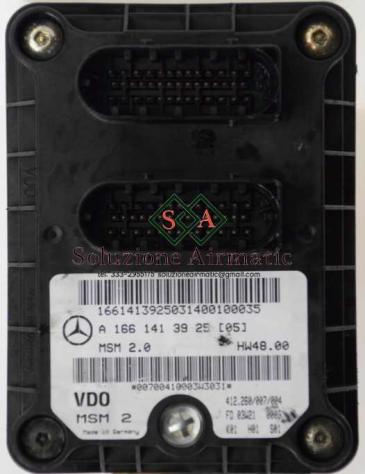 Mercedes Classe A W168 centralina motore A1661413925 - Foto 2