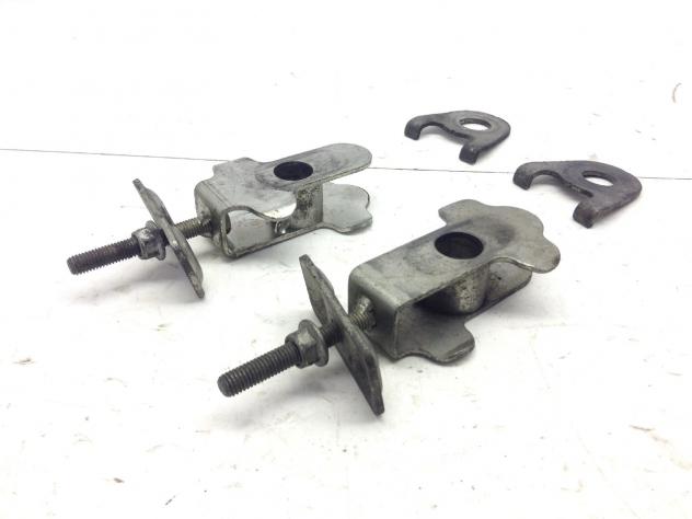 SUZUKI GS 500 COPPIA TENDITORE CATENA FORCELLONE POSTERIORE 2001 2002 BK111 - Foto 3