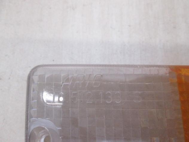 16512133 VETRO TRASPARENTE FANALINO FRECCIA INDICATORE DI DIREZIONE ANTERIORE SINISTRO ARIC RENAULT R5 1.1 B 3P RICAMBIO NUOVO - Foto 2