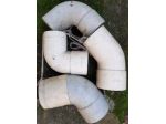 RACCORDI A GOMITO IN PVC FI 100 E 82