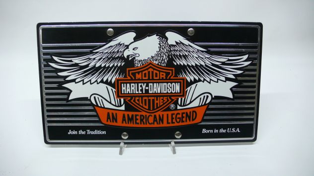 Harley-davidson targa vintage moto collezionismo - Foto 4
