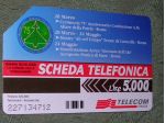 SCHEDA TELEFONICA ITALIA 35U