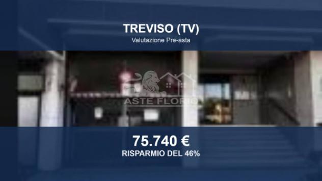 Immobile in asta di 112 m², box auto in vendita a Treviso