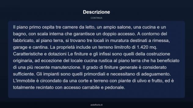 Immobile in asta di 325 m² con più di 5 locali e box auto in vendita a Castelforte - Foto 12