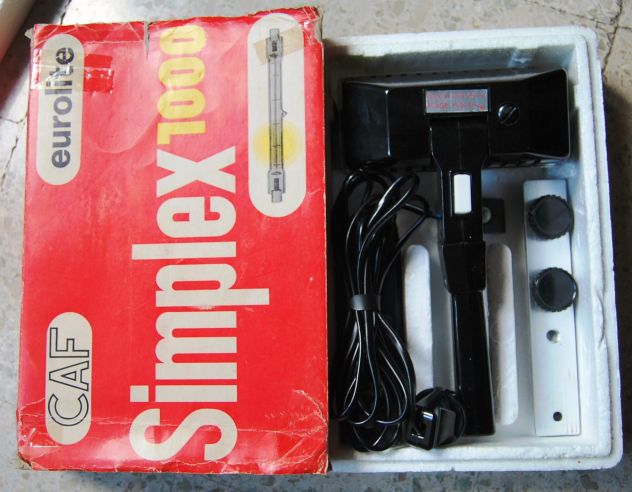 illuminatore fotografico simplex 1000 nuovo - Foto 6