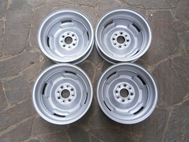 SET 4 CERCHI RUOTA FIAT 127 CL 900/1050 CANALE 4X13 SET 4 WEELS FIAT 127 CL NEW - Foto 5