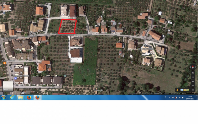 Vasto vendesi terreno residenziale 1040 Mq zona Vasto Paese