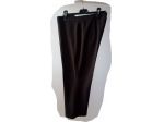 Pantaloni donna linea dritta marrone scuro