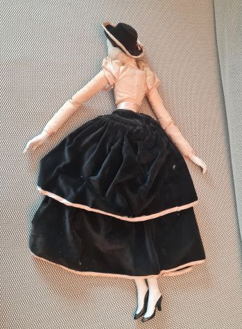 Bambola di porcellana stile boudoir , viso dipinto a mano - Foto 2