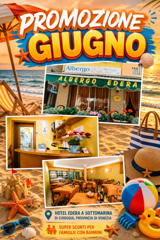 HOTEL EDERA SOTTOMARINA DI CHIOGGIA PROVINCIA DI VENEZIA