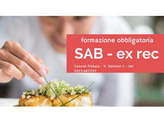 Corso Sab (ex rec) commercio e somministrazione alimenti e bevande