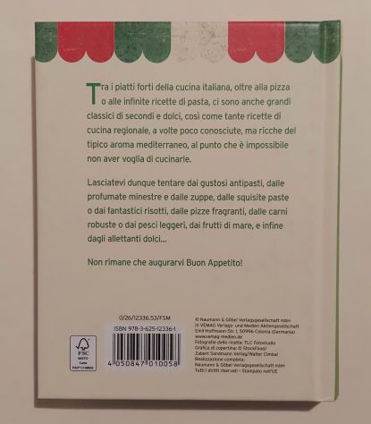 La grande cucina italiana di vari autori Ed.Naumann & Gobel, 2000 nuovo - Foto 2