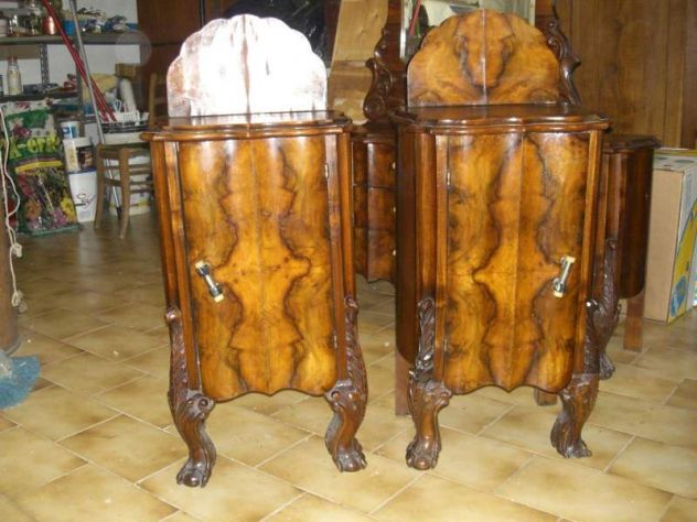 Petineuse + comodini circa del 1940 - Foto 5