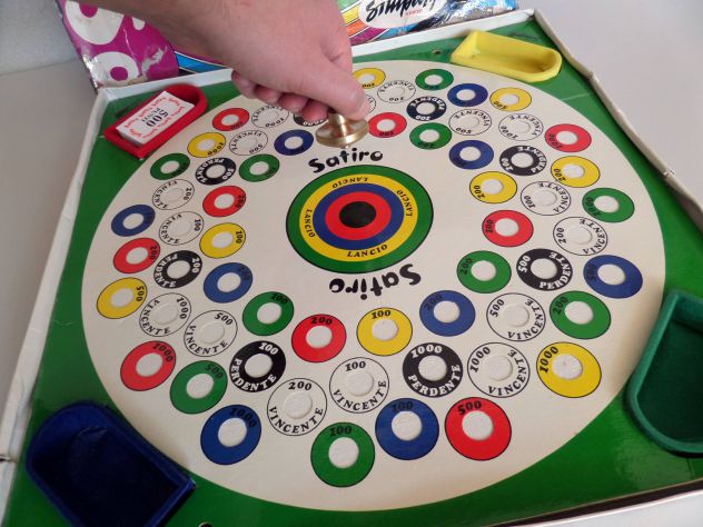 Gioco da tavolo "SATIRO" Anni 80 (Simpaty giochi) originale d'epoca - Foto 8