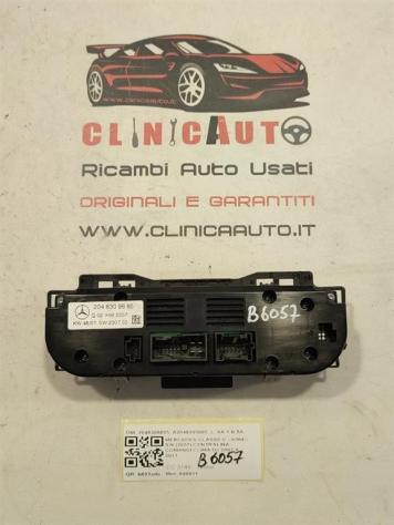 COMANDI CLIMA MERCEDES Classe C Berlina W204 2048309885 A2048309885 646811 (07) - Foto 4