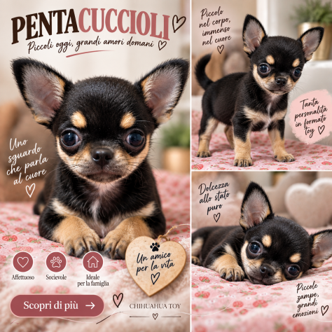 CHIHUAHUA TOY CUCCIOLI selezionati pag in 12 rate - Foto 2