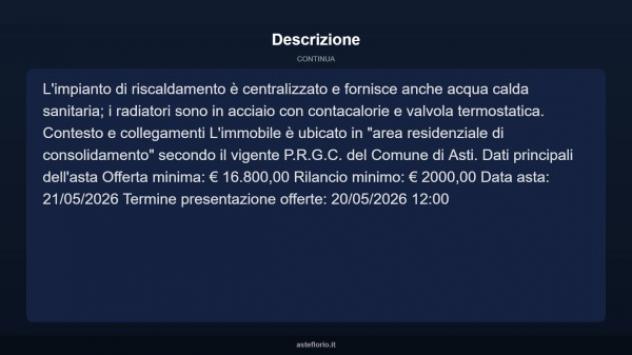 Immobile in asta di 50 m² in vendita a Asti - Foto 4