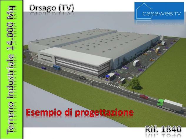 1840 - Terr. Edif. Ind.le 14.000 mq-Orsago (TV) Rif.1840 - Foto 3