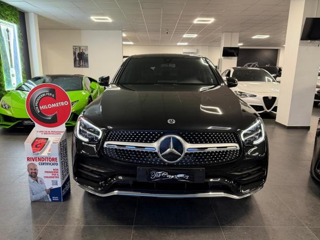 MERCEDES GLC 220D COUPE' 4MATIC PREMIUM 2.0 194CV PELLE NAVI CAM ANNO 2022 - Foto 2