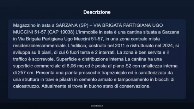 Immobile in asta di 8 m² in vendita a Sarzana - Foto 4