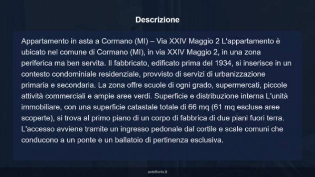 Immobile in asta di 66 m² in vendita a Cormano - Foto 14
